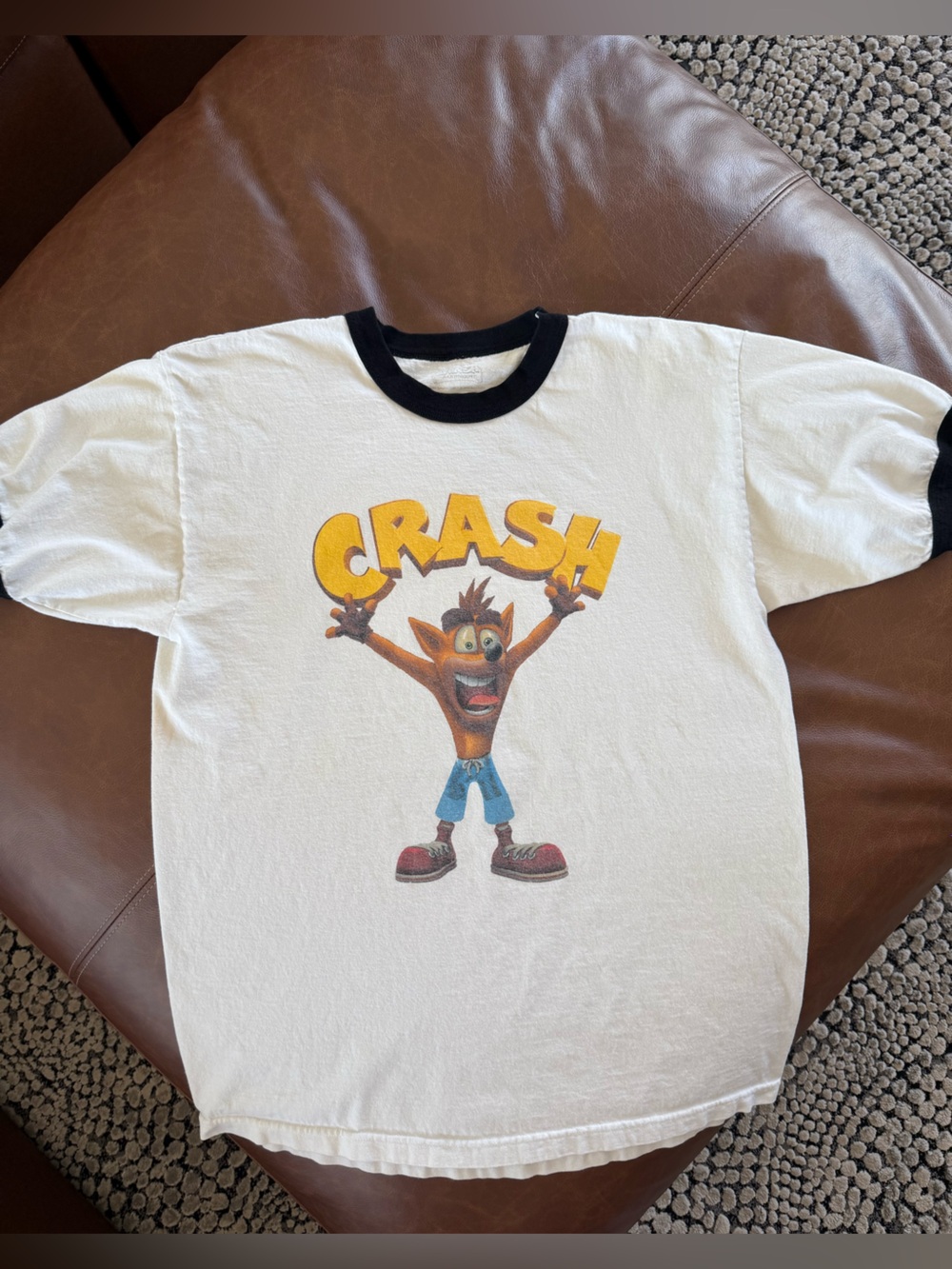 Gaming Graphic Short Sleeve Tees - Beige, Blue, White, Gray - Picture 4 of 9
